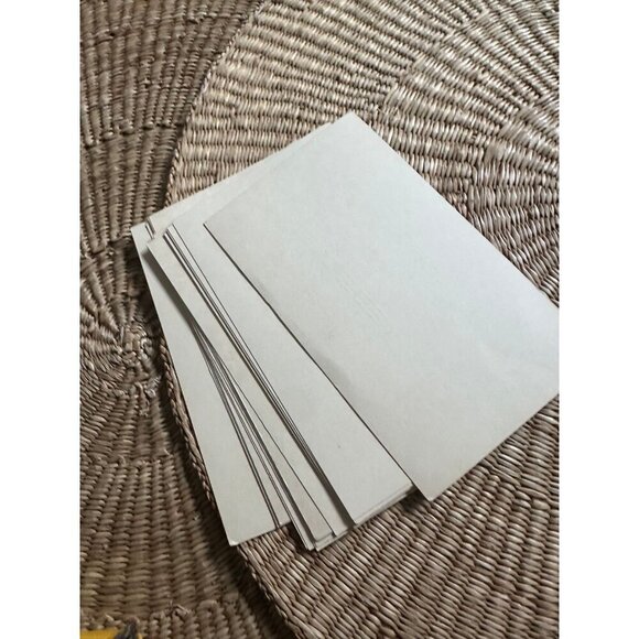 Postcards 2 cents Red Benjamin Franklin Blank Unused Postal Post Cards - Picture 8 of 8